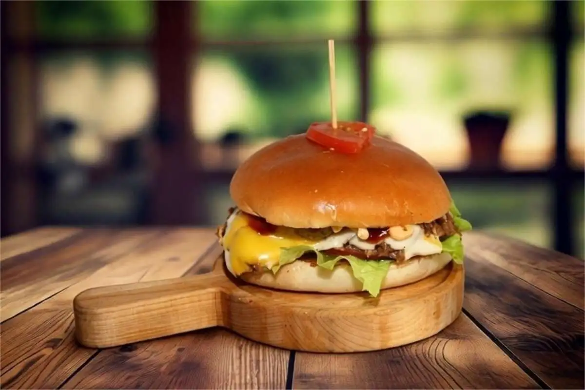 БУРГЕР с рваной говядиной