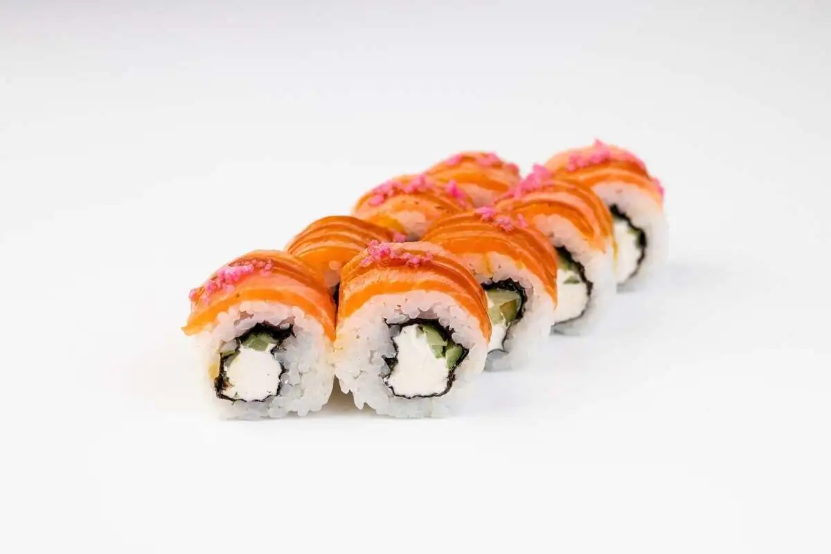 Ролл "Абури филадельфия" с пряным арбузом