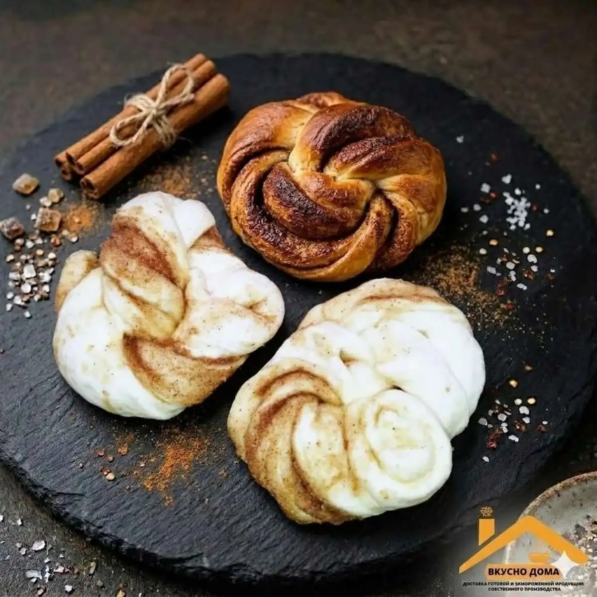 Булочка с корицей/3шт