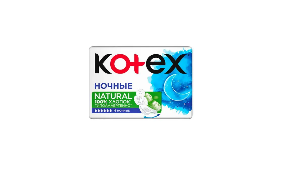 KOTEX NATURAL OVN 6X16 EE K&C