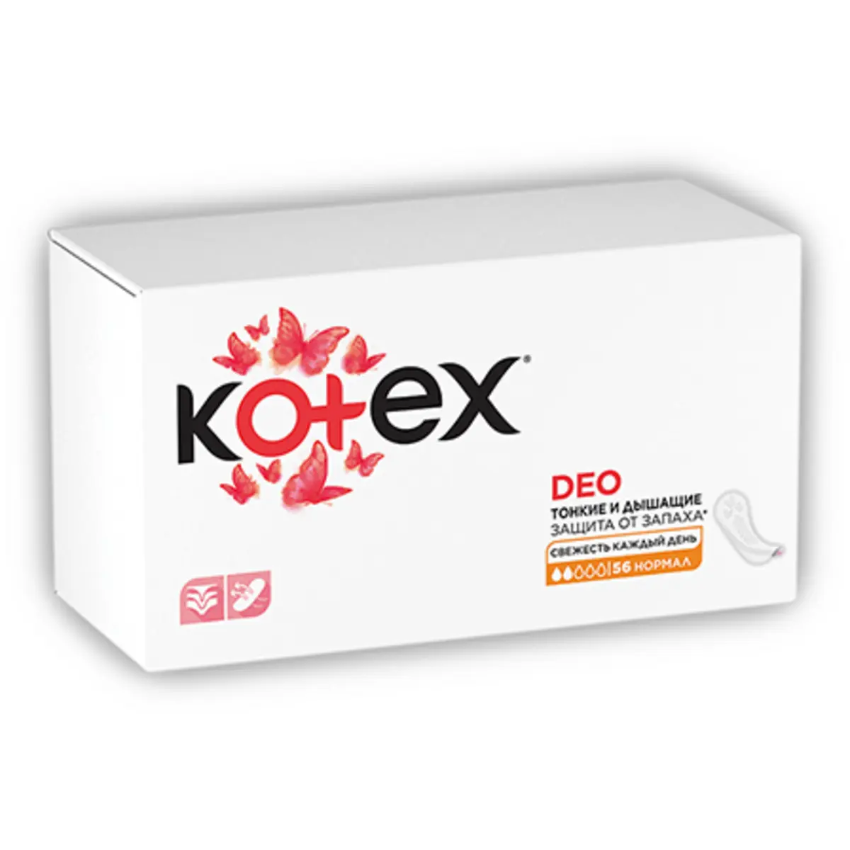 KOTEX NORMAL PANTY LINERS 56 ED