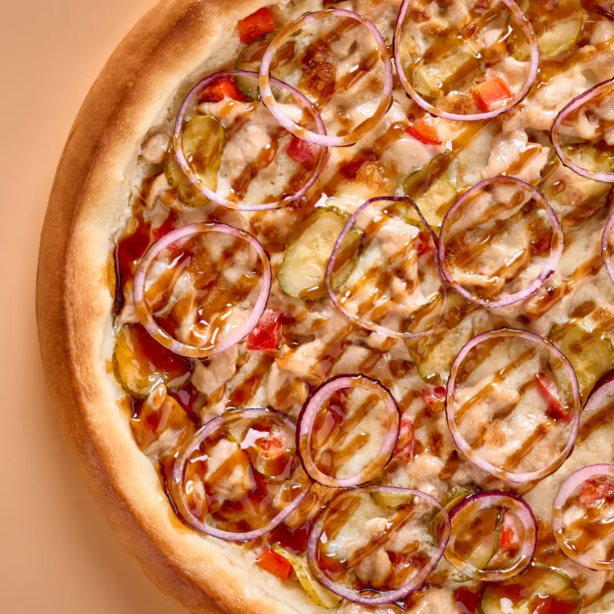 Пицца Курица Терияки 30см