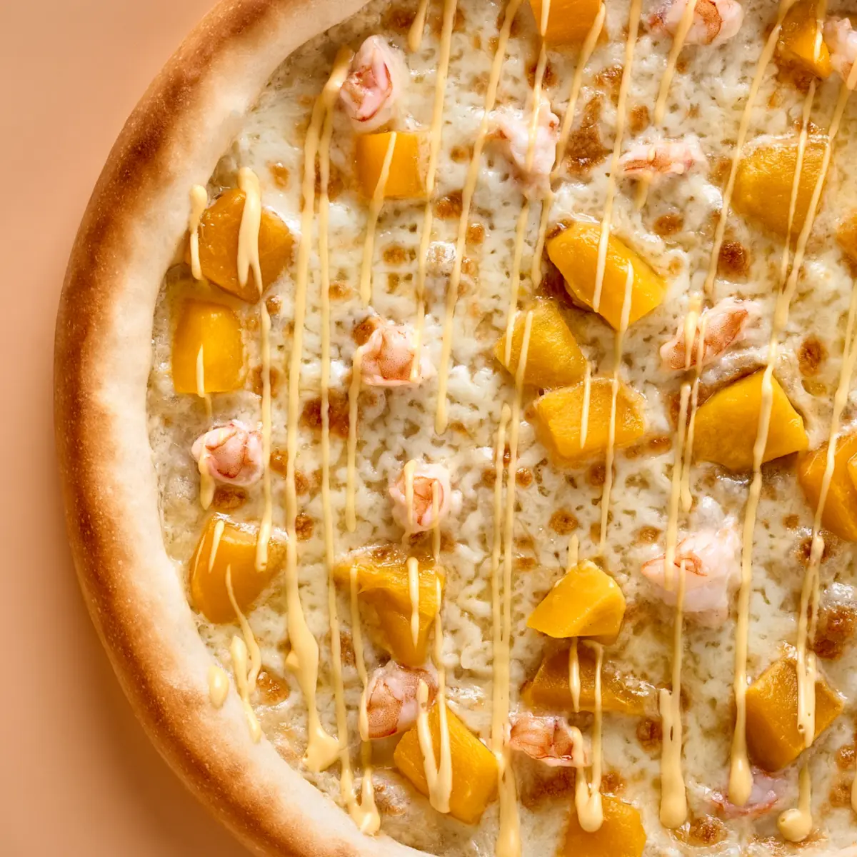 Пицца Манго с креветкой 20см