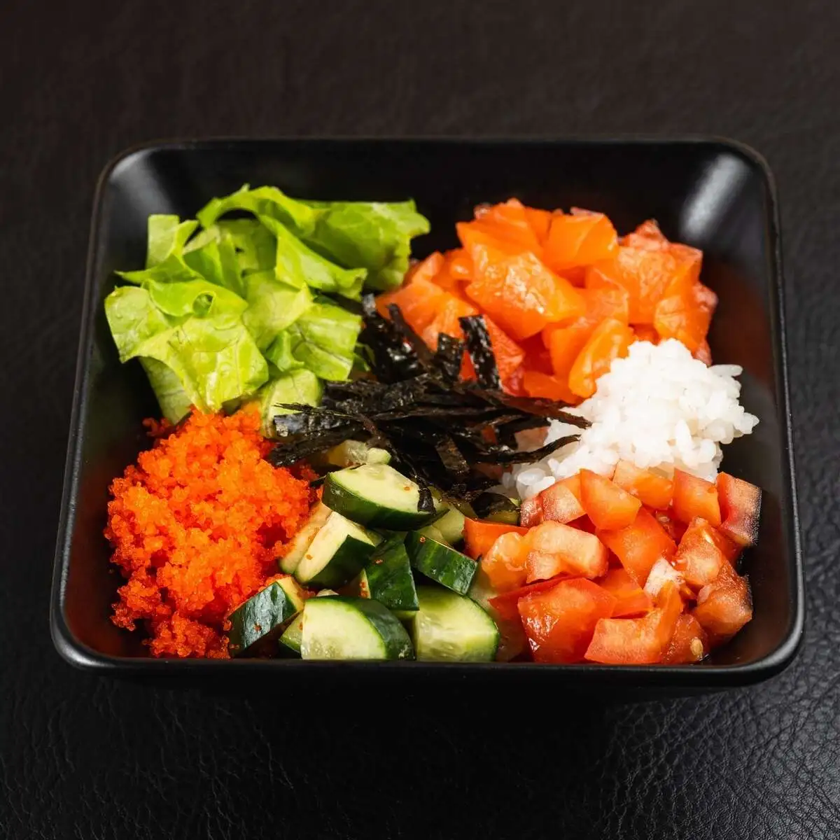 Поке с лососем