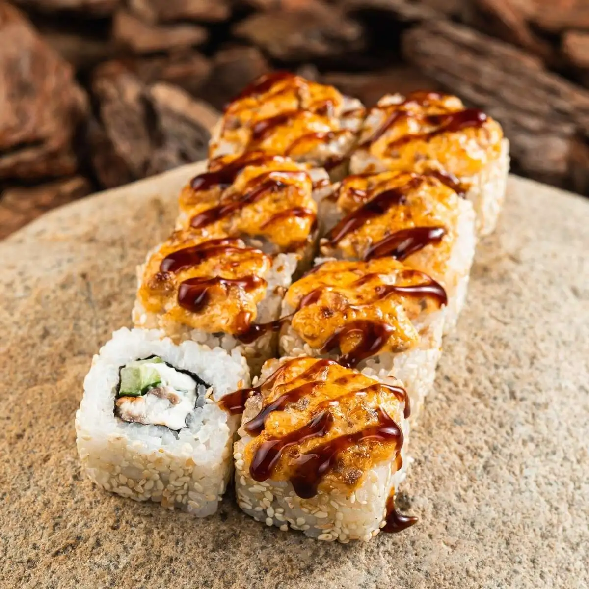 Асама запеченный