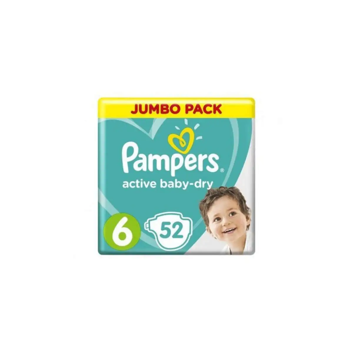 PAMPERS JUMBO PACK N6 52LI  