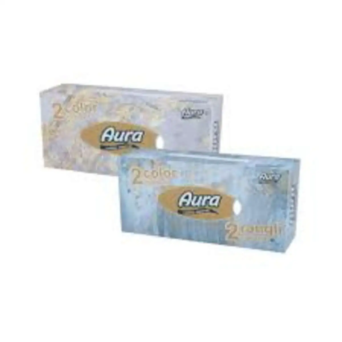 SALFETKA AURA 2COLOR QUTU 150EDED
