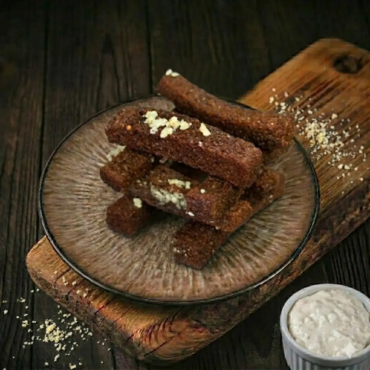 Чесночные гренки