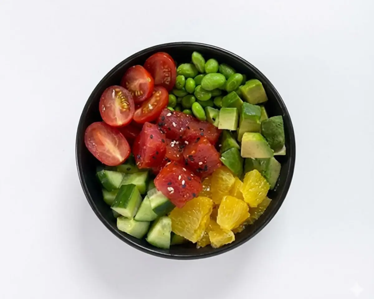 Поке с тунцом кимчи