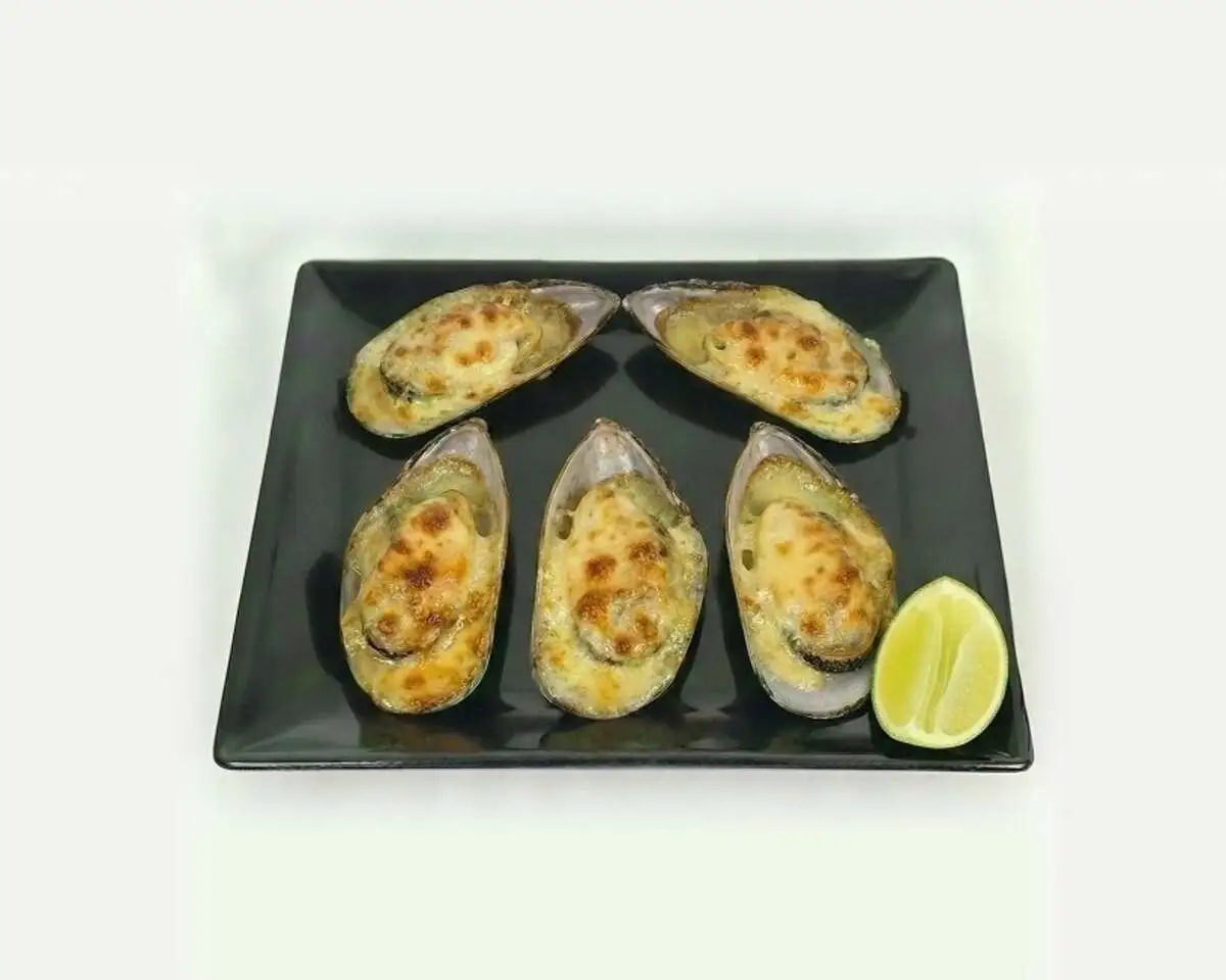 Запеченные мидии