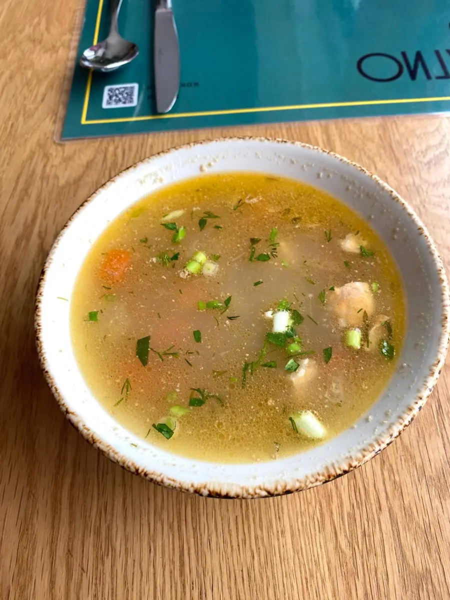 Уха из двух рыб с рисом, 300 г