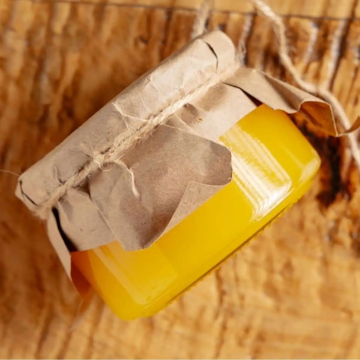 Мёд липовый в баночке