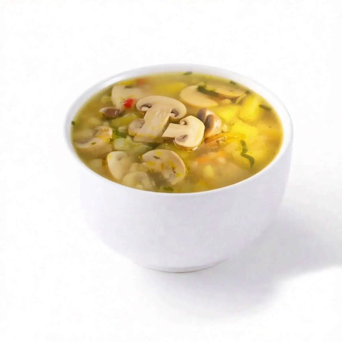 Суп с лесными грибами