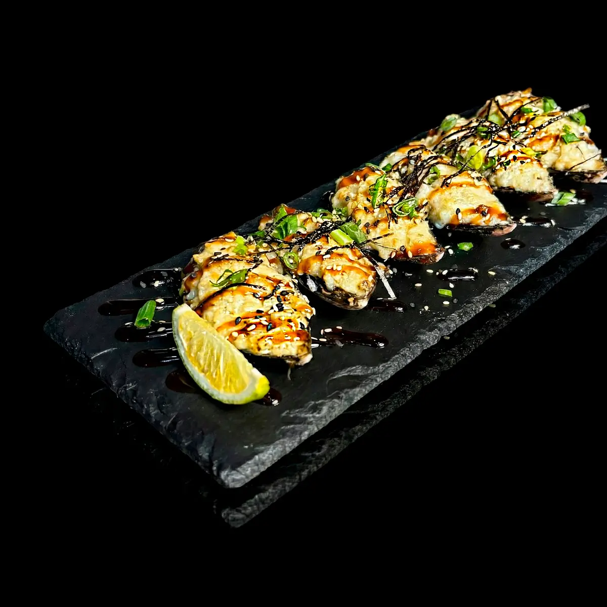 Запеченные мидии