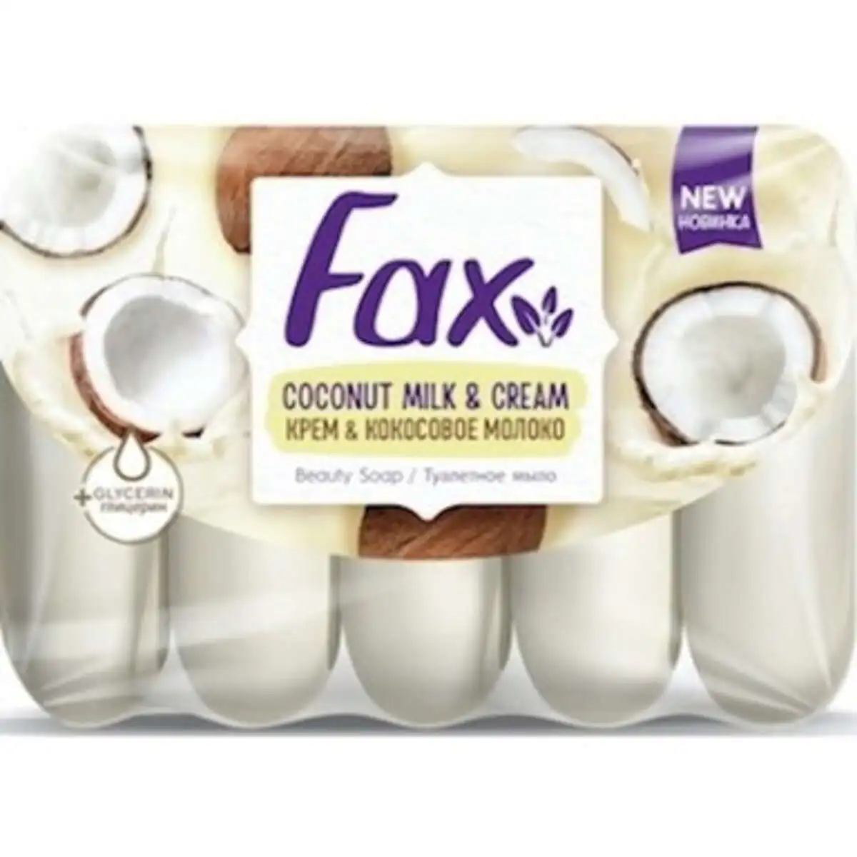 FAX 3 SABUN CREM COCONUT 100 QR
