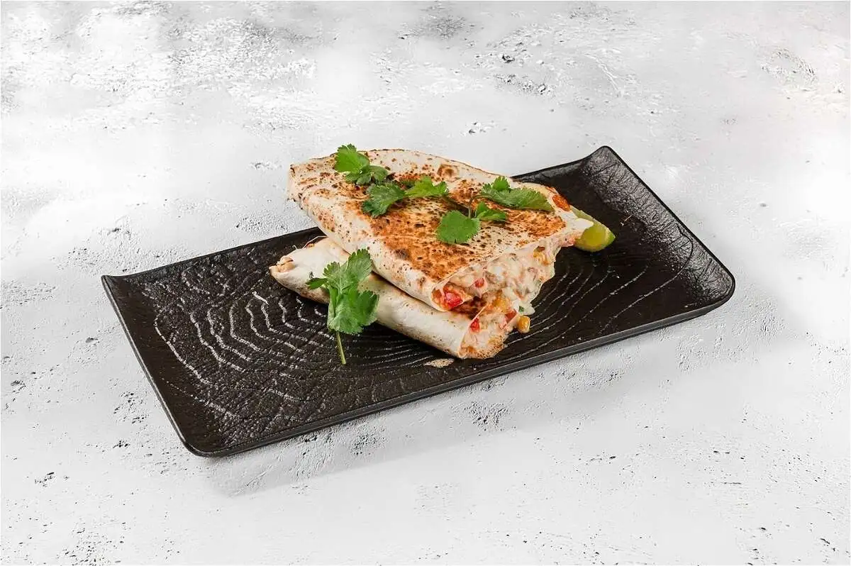 Кесадилья с курицей