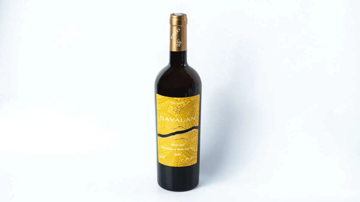 CAXIR SAVALAN MOSCATO WHITE SEMI DRY 0.75 LT