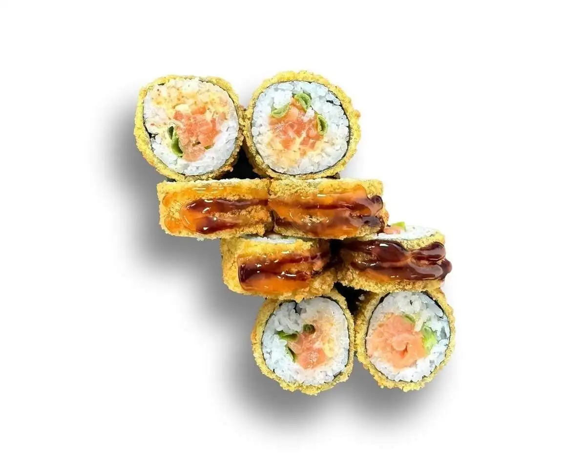 Спайси лосось темпура 