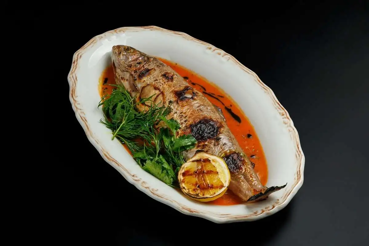 Ручьевая форель гриль