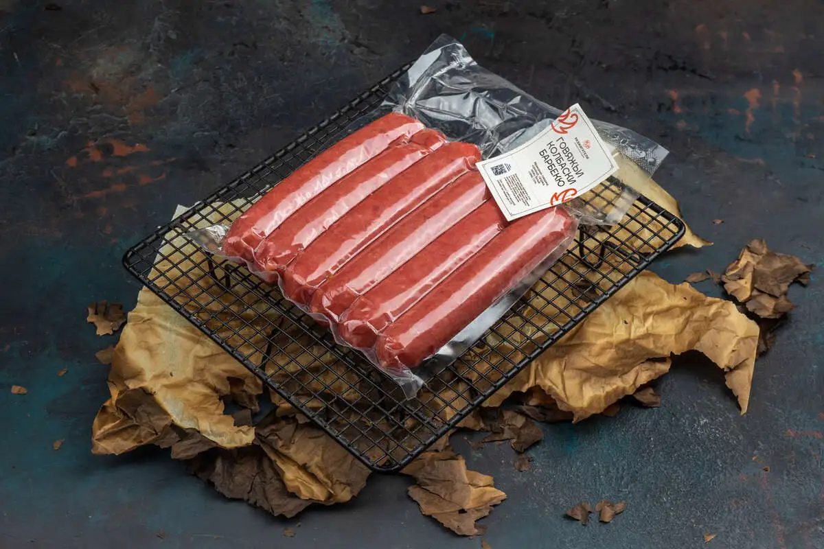 Колбаски говяжьи