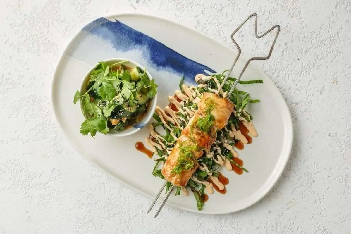 Шашлычок из семги 