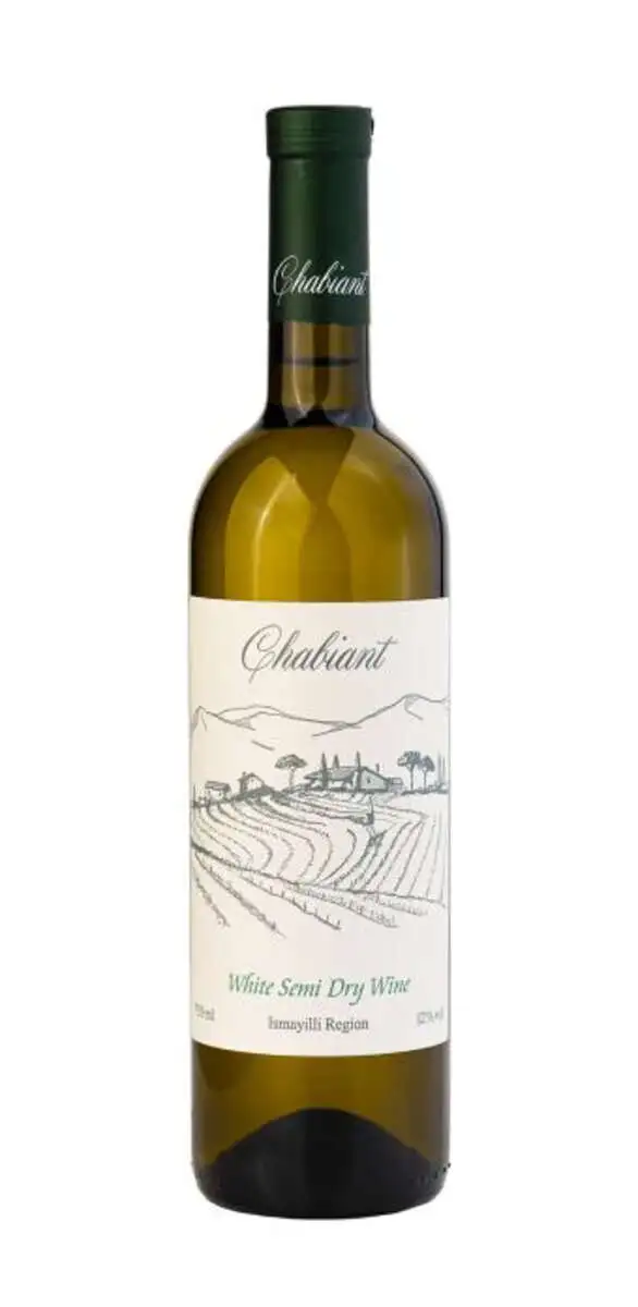 CHABIANT WHITE SEMI DRY AÄž KÃˆMTURÅž 0.75LT 12%