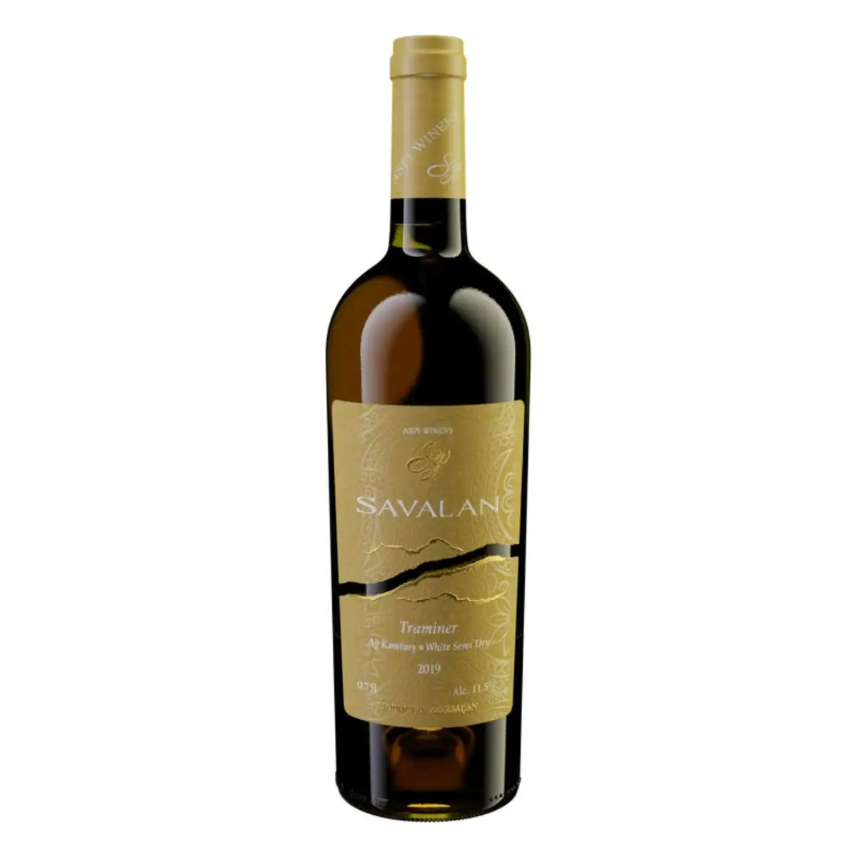 CAXIR SAVALAN TRAMINER 14.5% WHITE SEMI D 0.75 LT