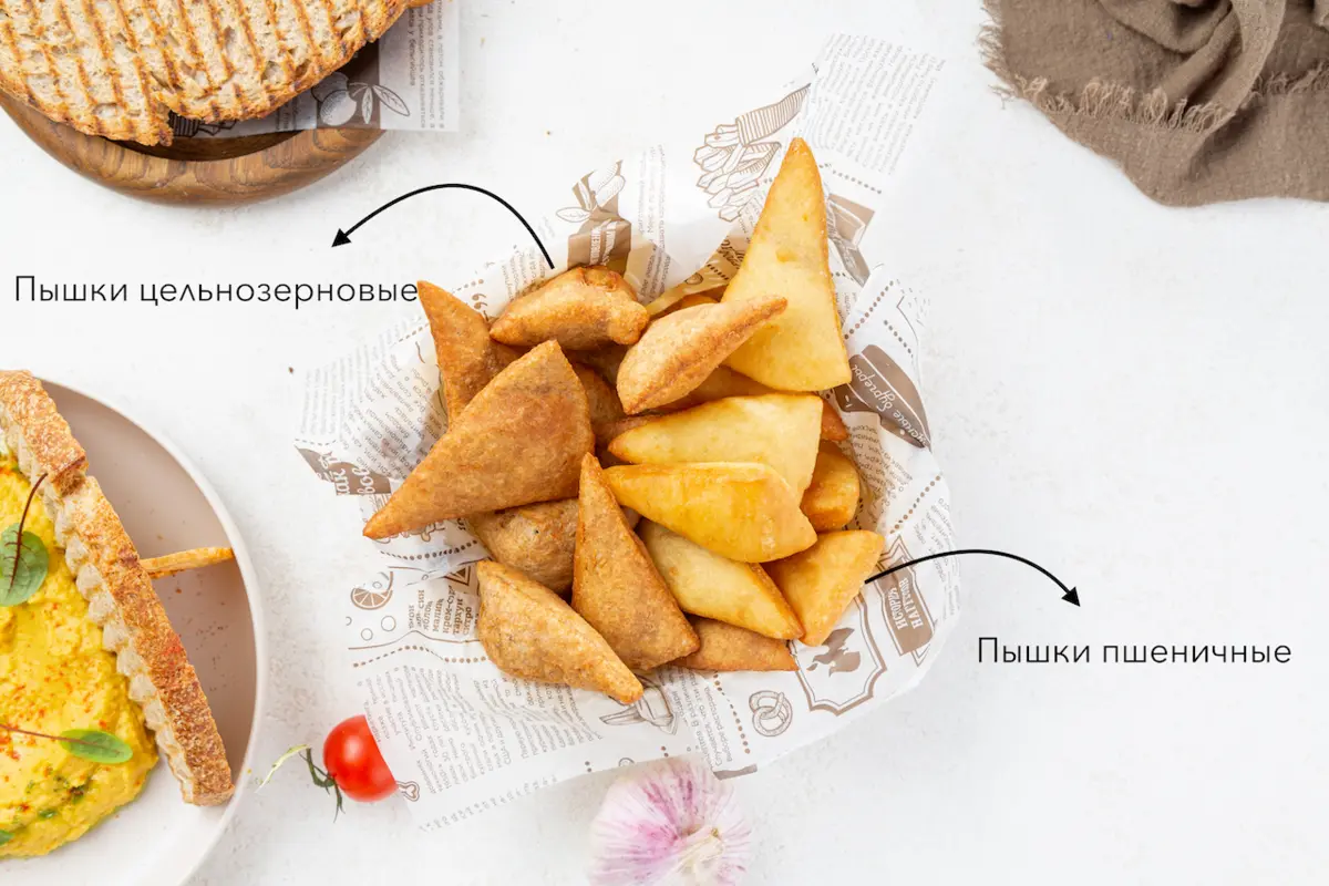 Пышки Цельнозерновые