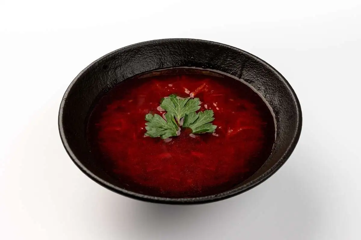 Борщ с куриной грудкой