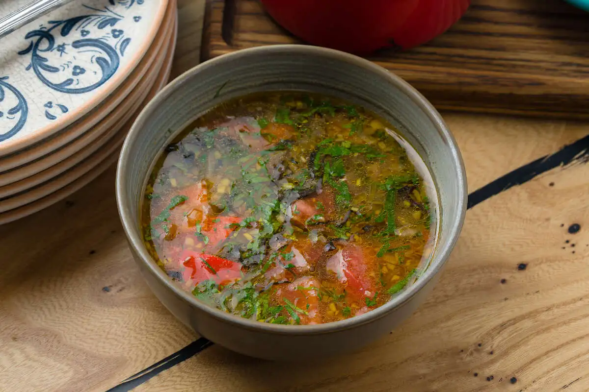 Суп шурпа с говядиной 