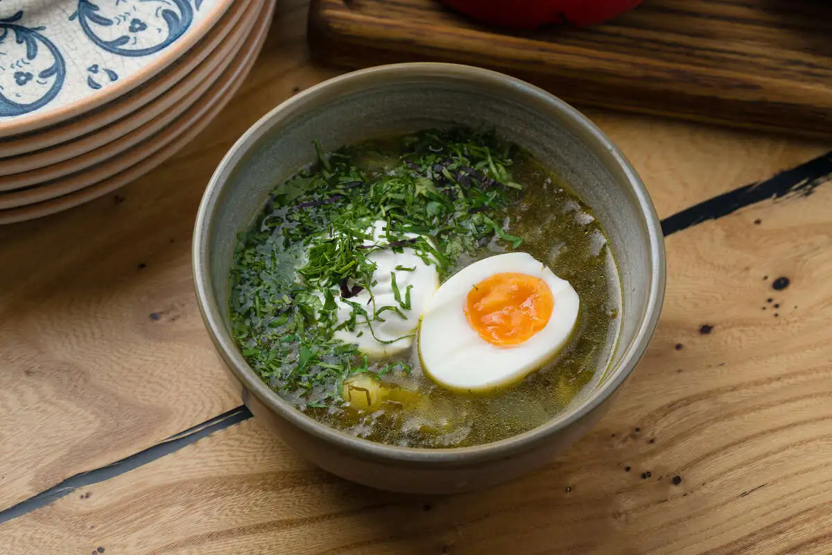 Суп Щи из щавеля 