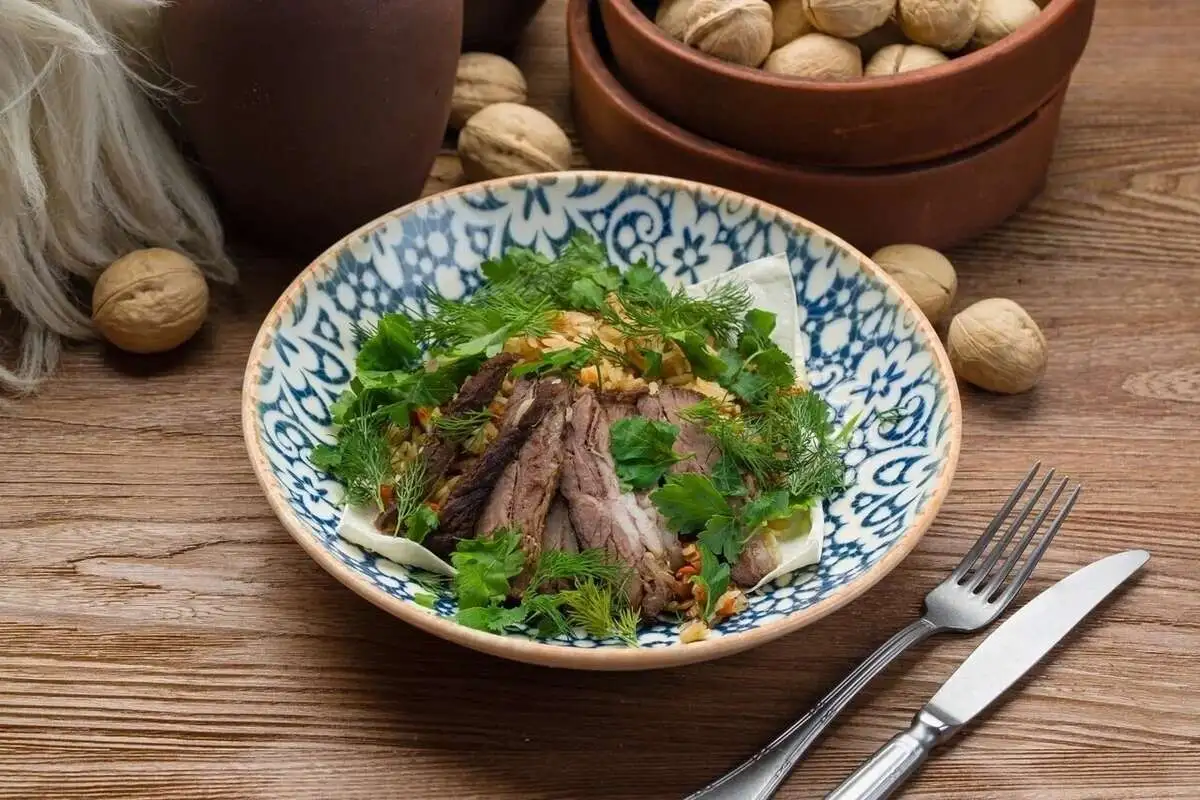 Плов с говядиной 