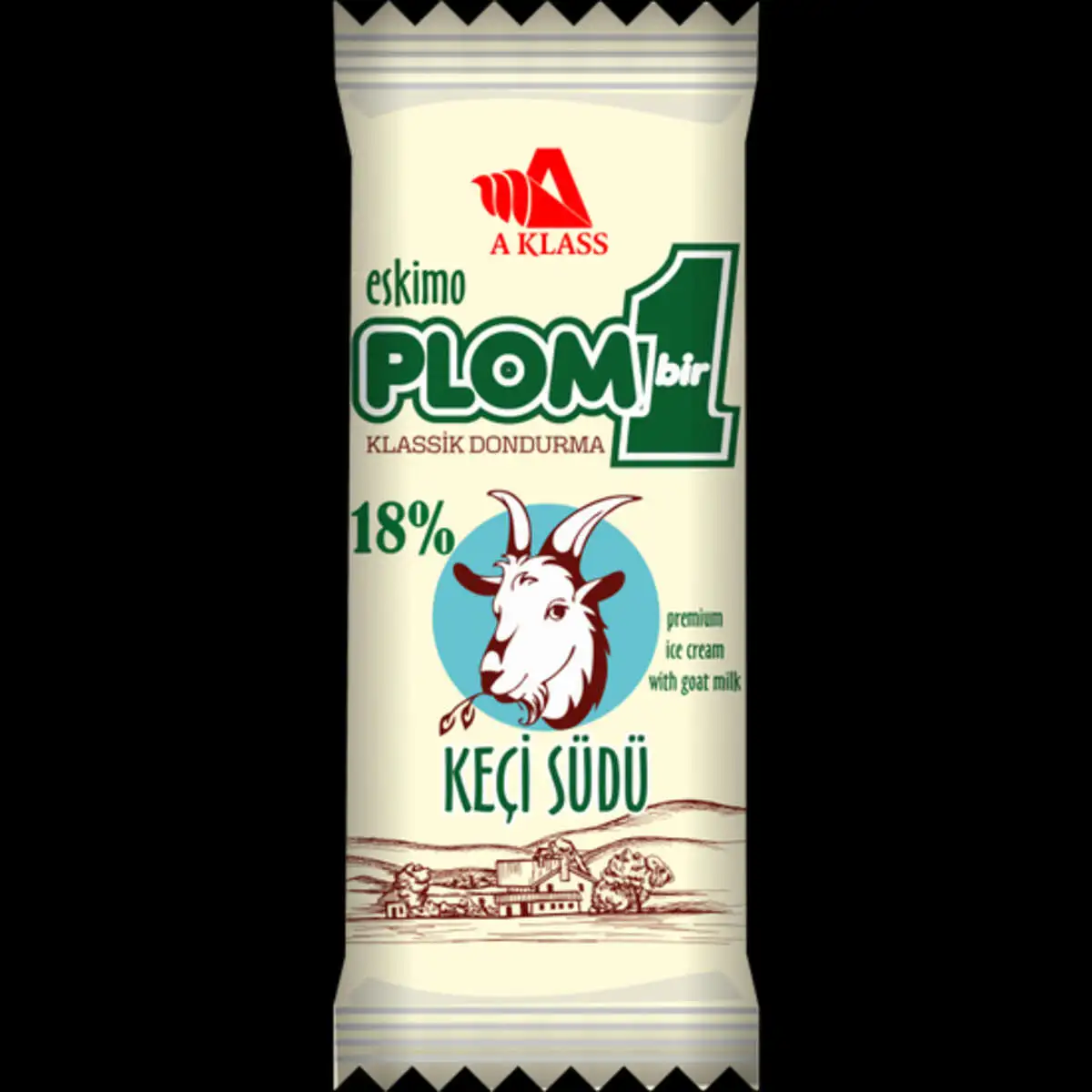 PLOMBIR 18%, ESKIMO, KECI SUDU ILE 70 QR