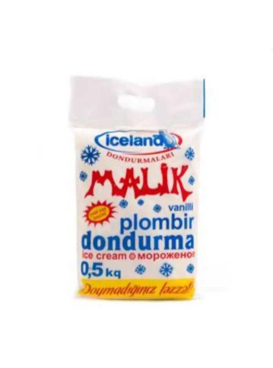DONDURMA MALIK 0,5KG PLOMBIR VANIL P.
