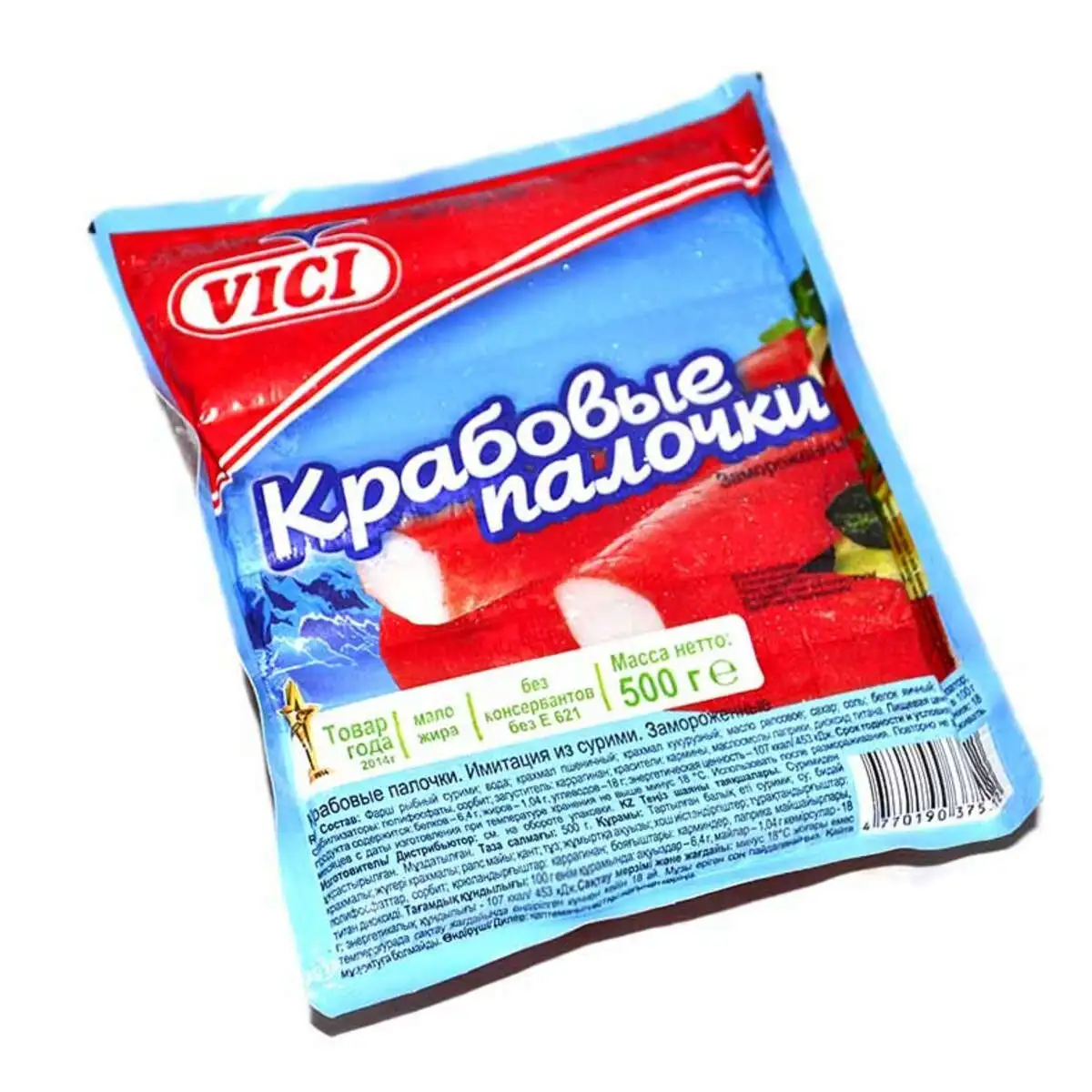 KRABOVIE PALOCHKI DUSHA OKEANA 500GR