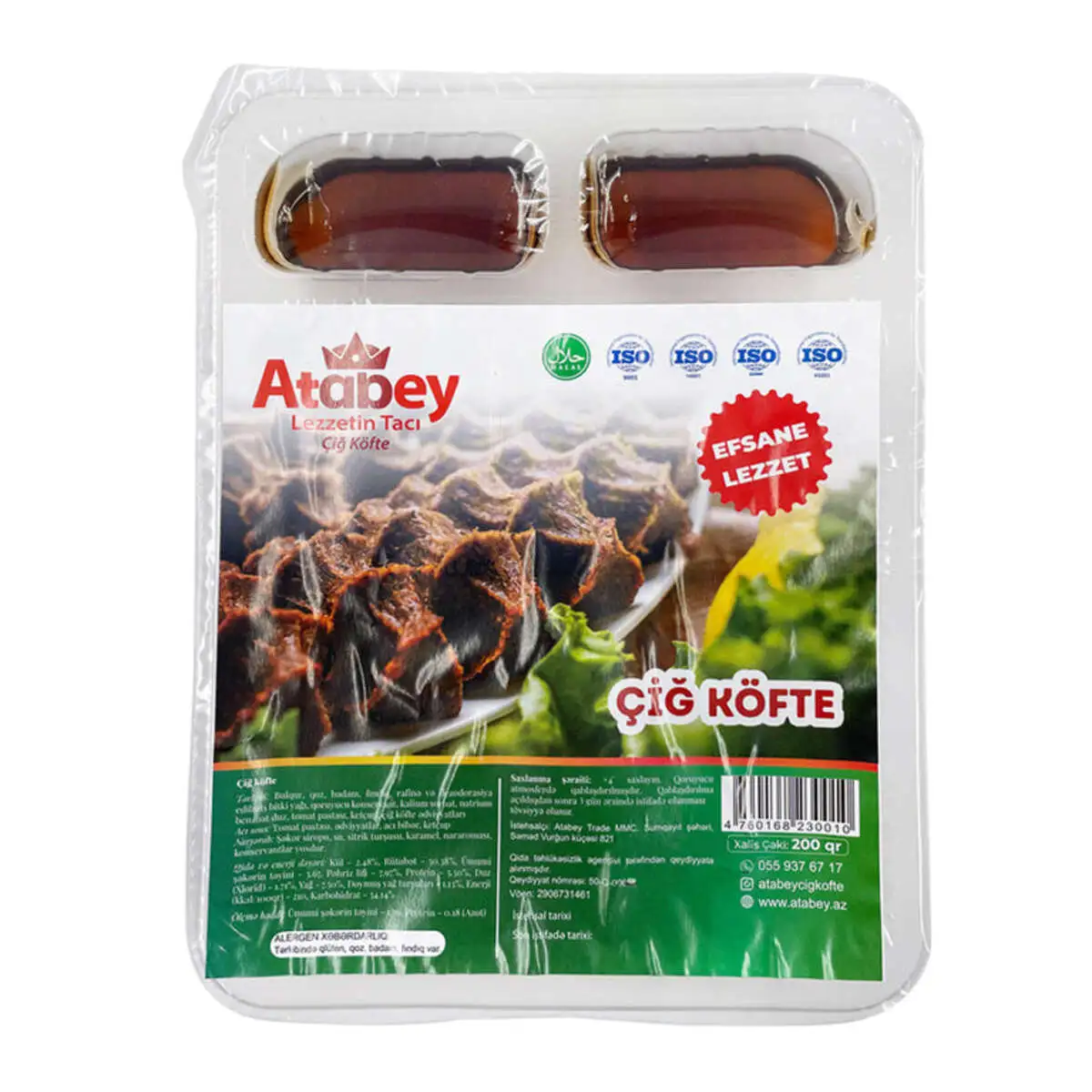 ATABEY CIY KOFTE  200 GR