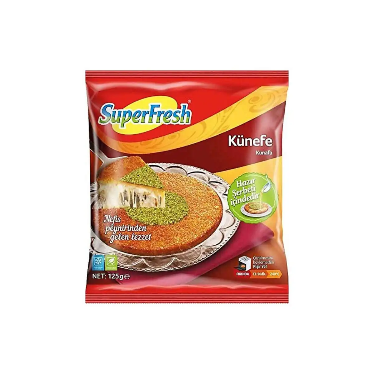 SUPERFRESH KUNEFE SERBETLI 135 GR 1X10