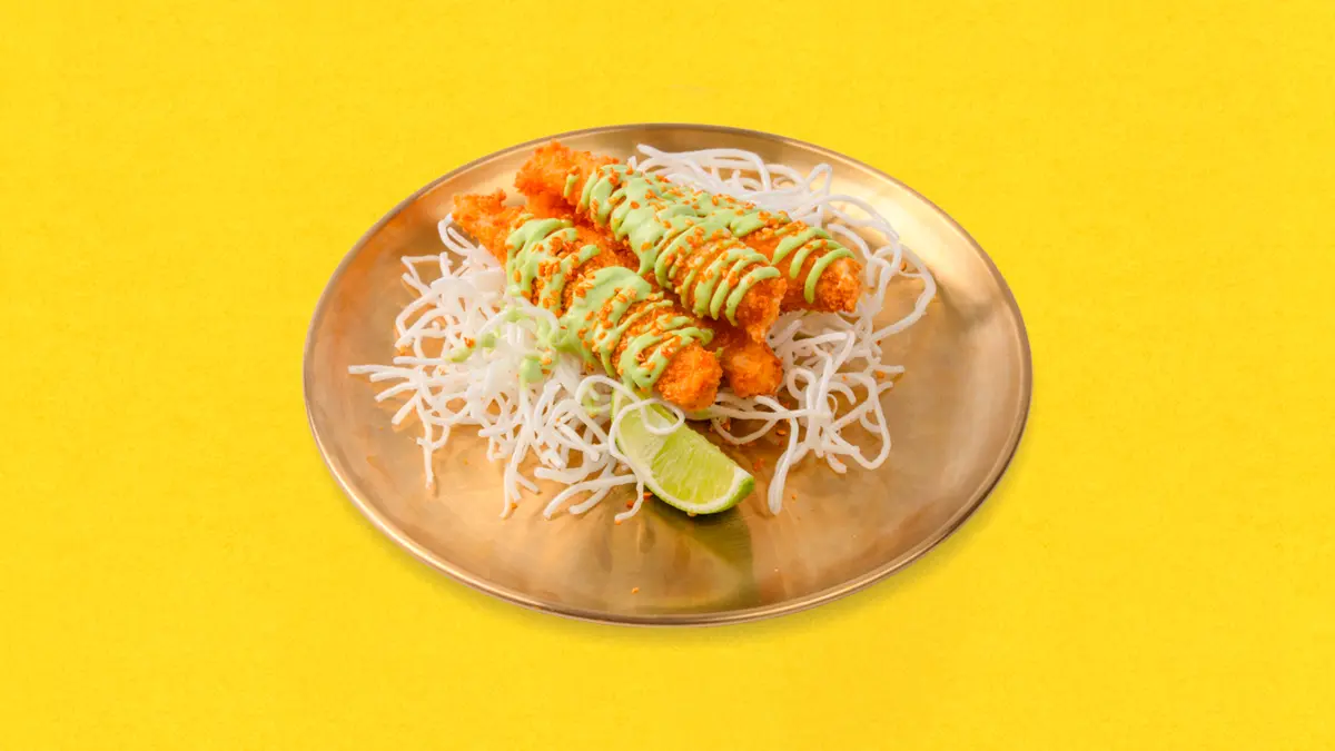 Креветки васаби