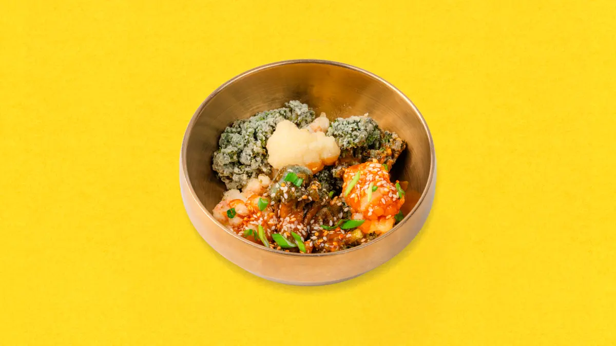 Брокколи и цветная капуста темпура