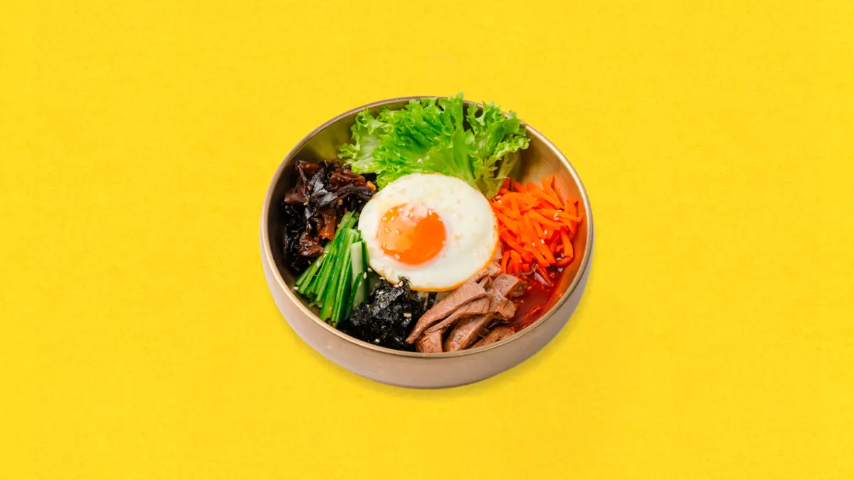 Пибимпаб с говядиной 