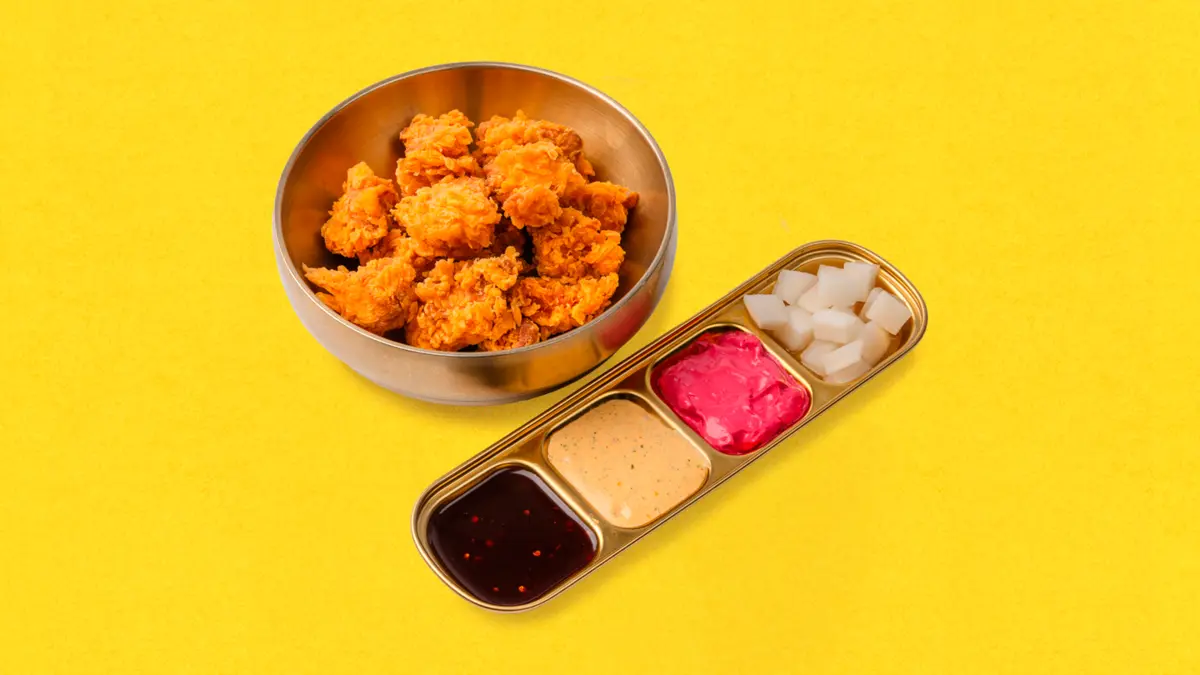 Корейский чикен фрай на двоих