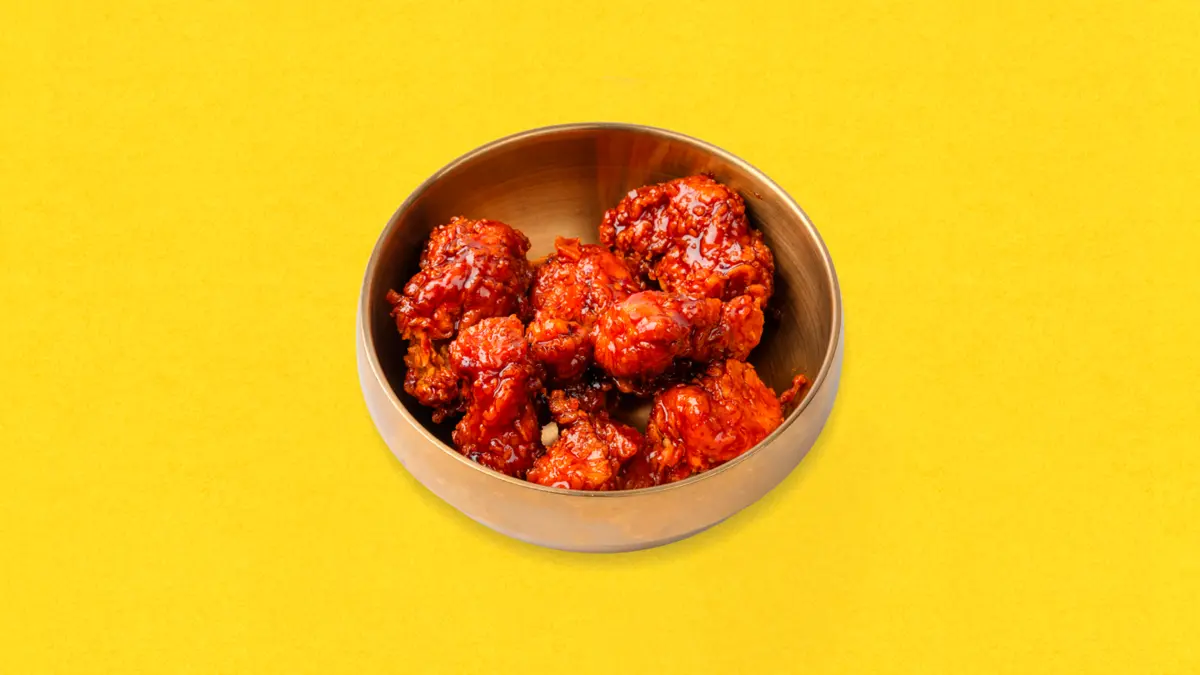 Корейский чикен в сладко-остром соусе