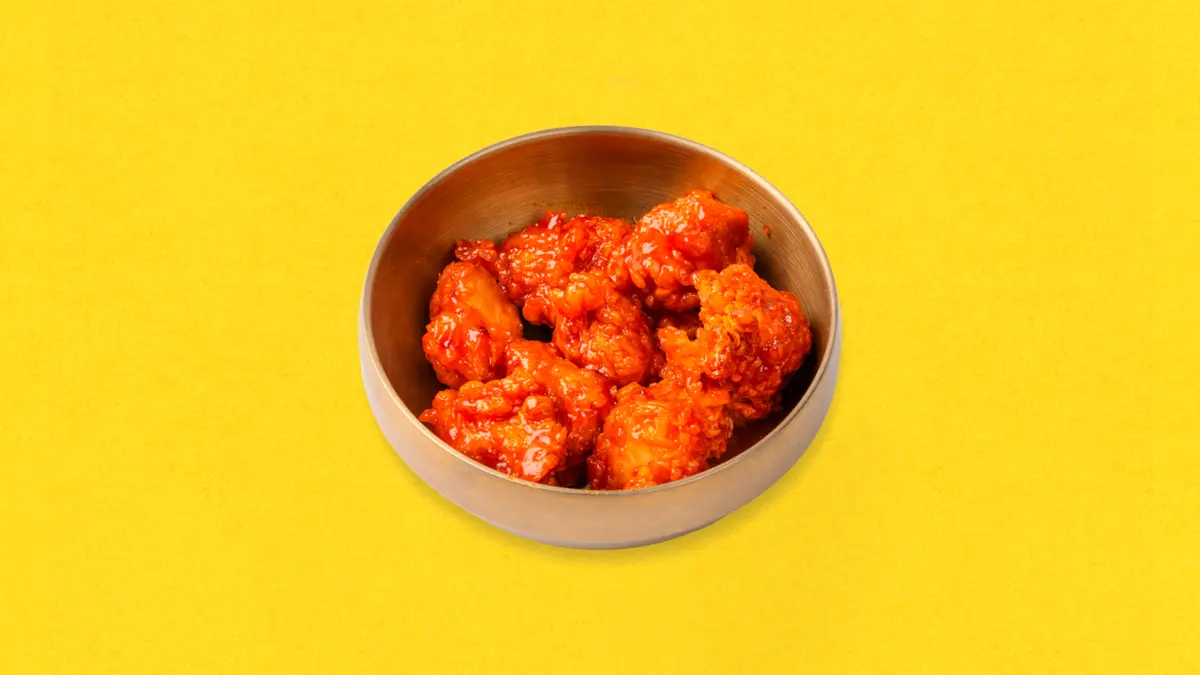 Корейский чикен в кисло-сладком соусе