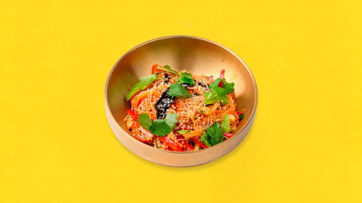 Фунчоза с курицей