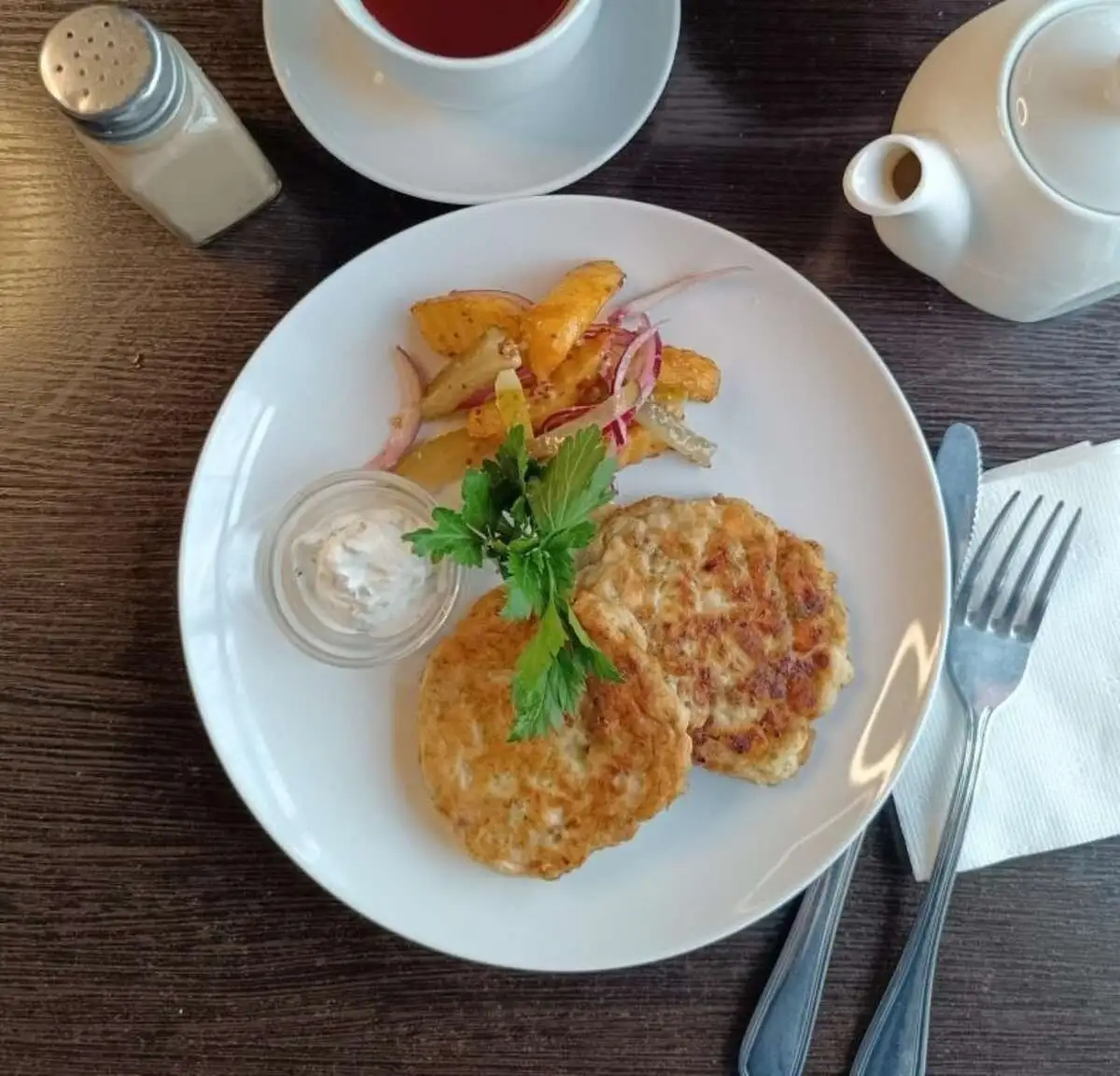 Оладьи из рыбы