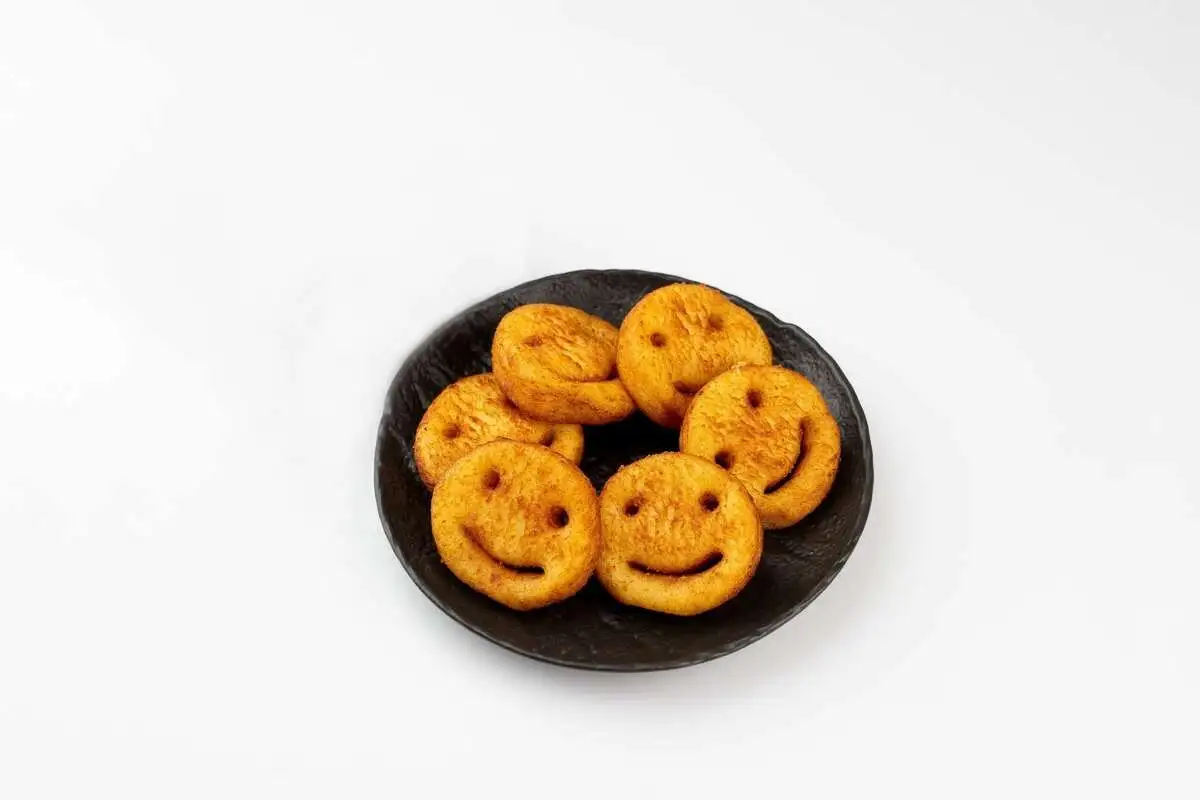 Картофельные смайлики