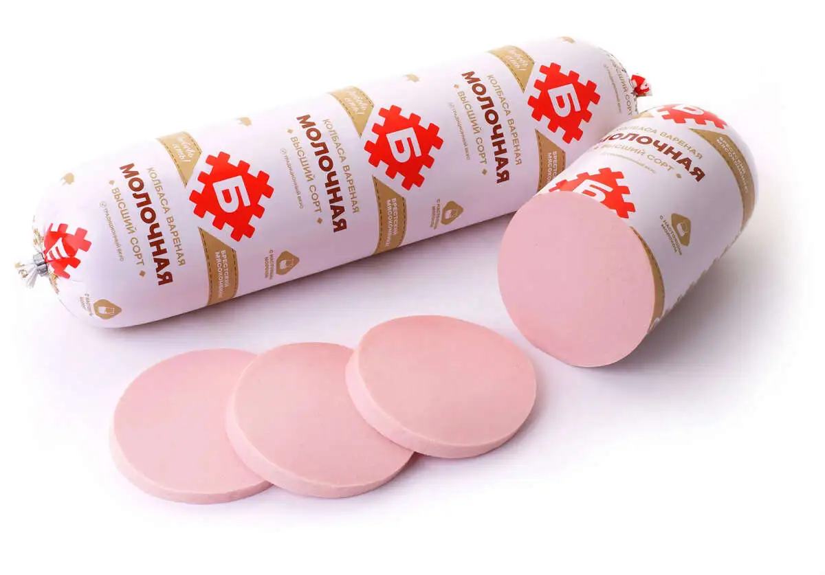 KOLBASA BREST BISMIS MOLOCNAYA 650 QR*10