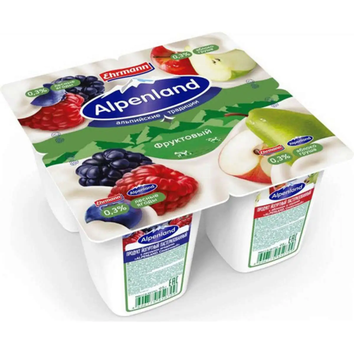 YOGURT ALPENLAND 95GR YAQODI/QRUSHA