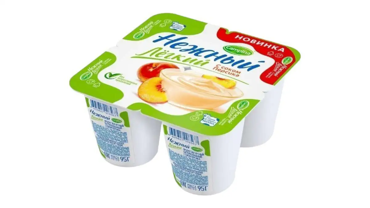 YOGURT NEJNIY LEKQIY 0.1% 95GR PERSIK 