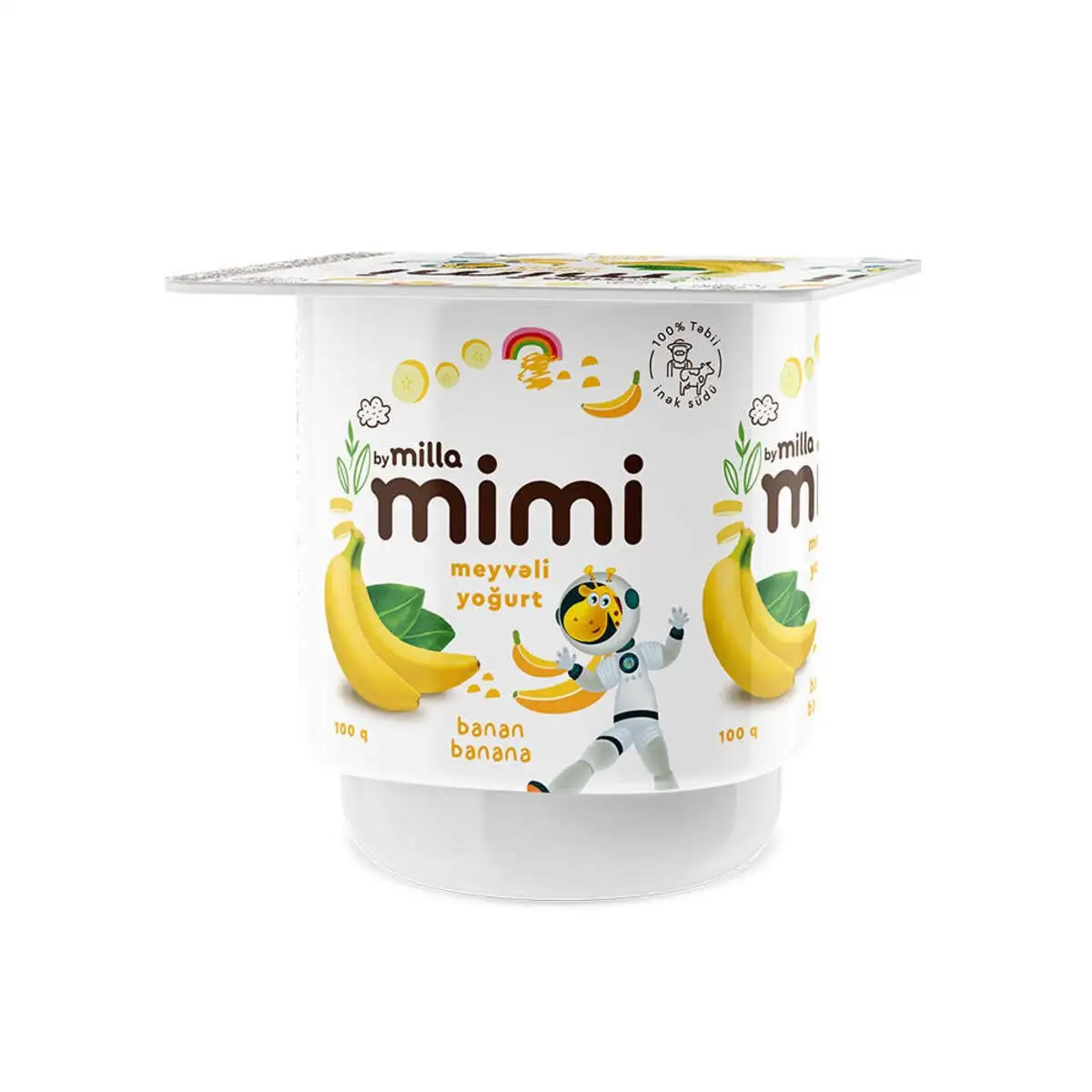 YOGURT MIMI BIO BANANLI 100GR 2451